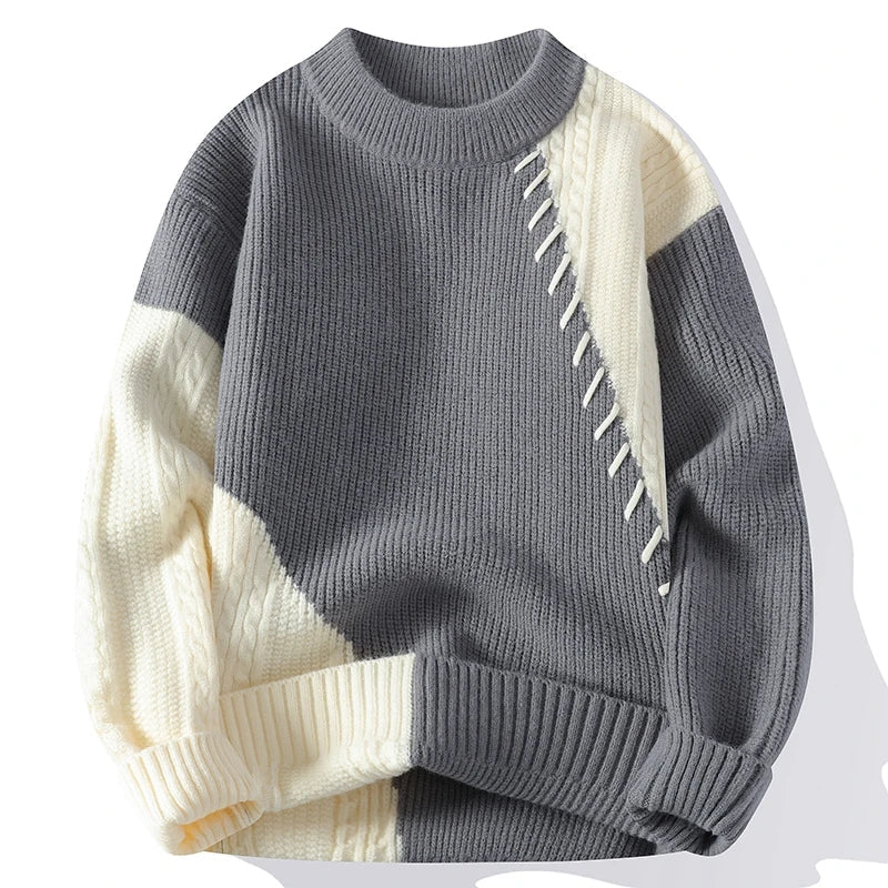 Polar™ | Casual Patchwork Jumper for Men