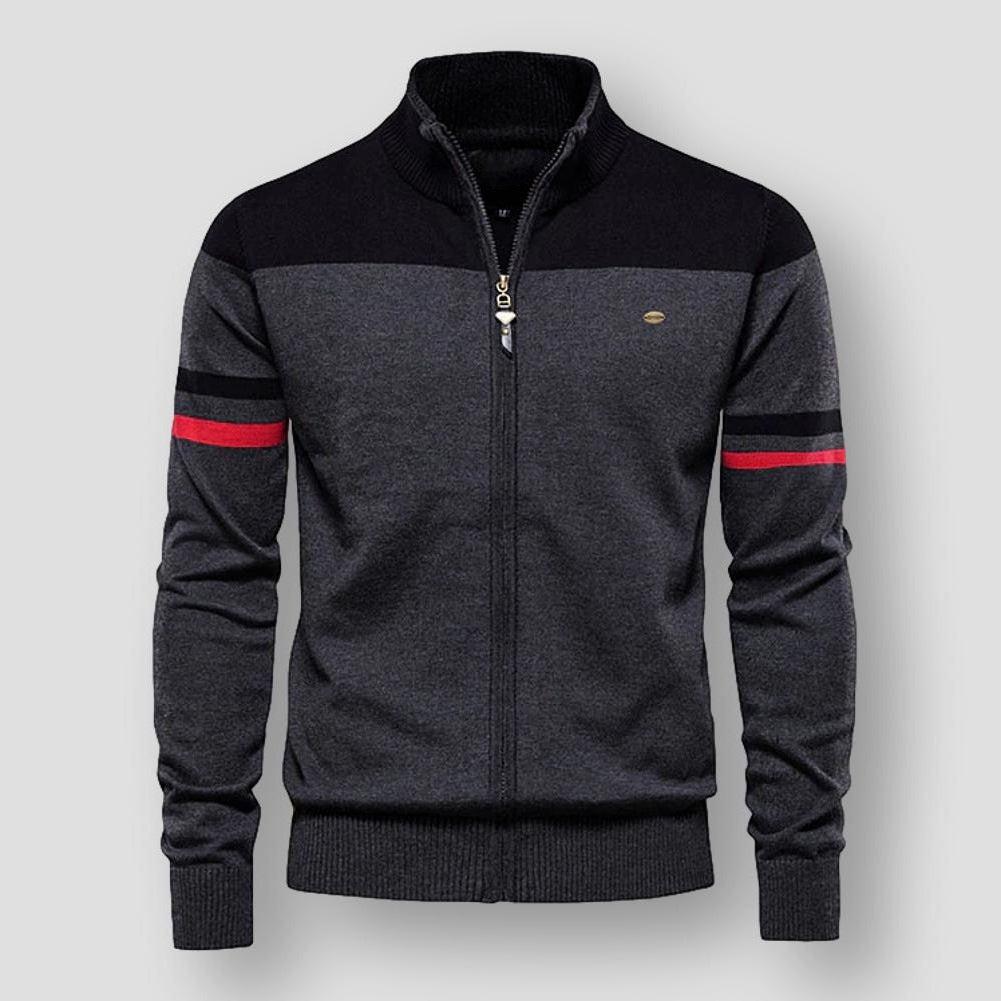 Andy | Retro Zip-Up Hoodie