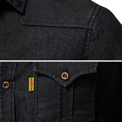 Ralph | Men's Denim Shirt 1+1 Free