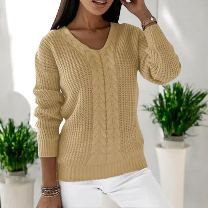 Oriana™  | Scandinavian Knitted Sweater