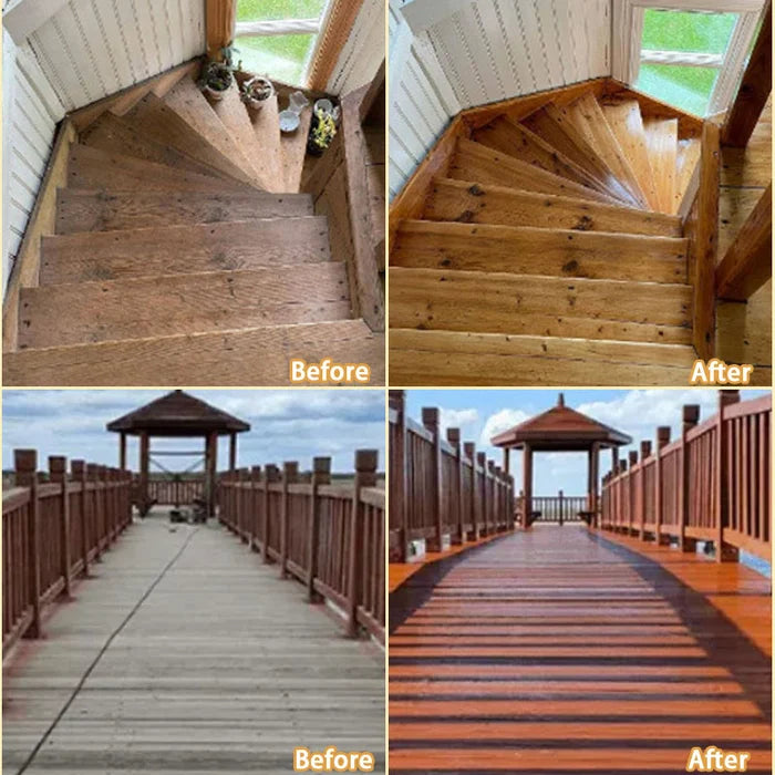 Outdoor Anti-Corrosion Wood Wax Oil (Waterproofing and Renovation)