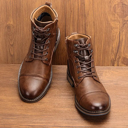 Luther | Men's Retro Derby Boots