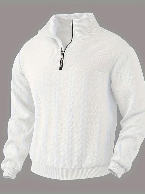 Dylan - Vintage Men's Zip Sweater