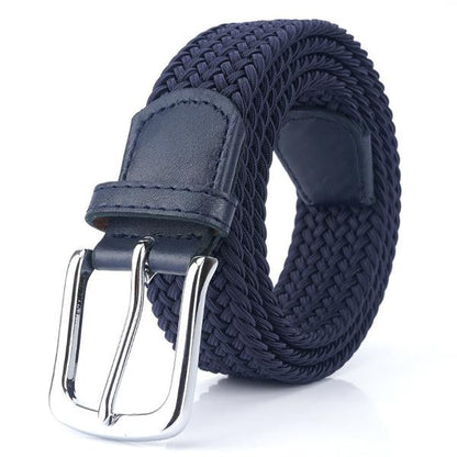 Men's 3.4CM Woven Elastic ELASTIC Belt