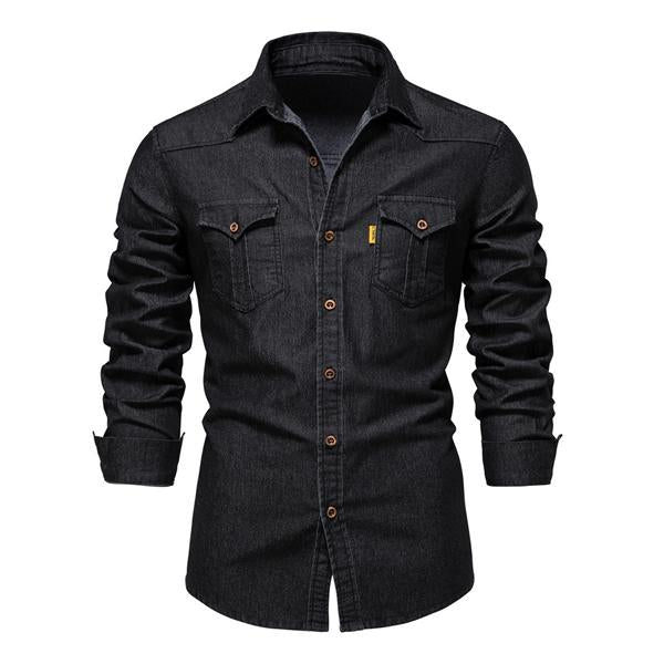 MEN'S VINTAGE DENIM SHIRT 55864663X