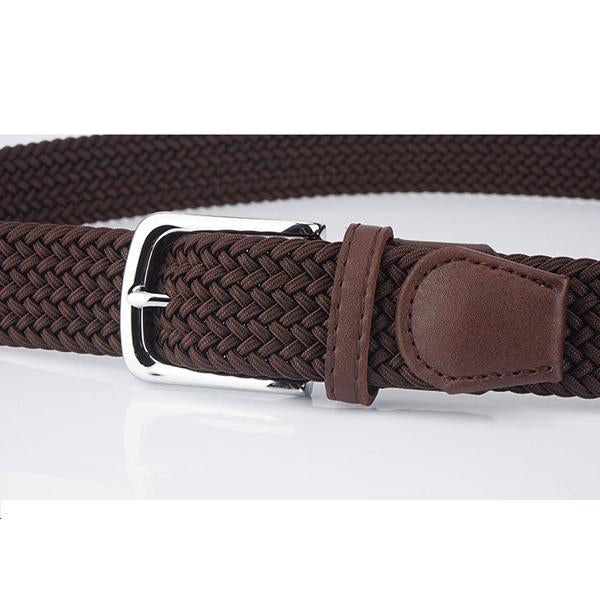 Men's 3.4CM Woven Elastic ELASTIC Belt