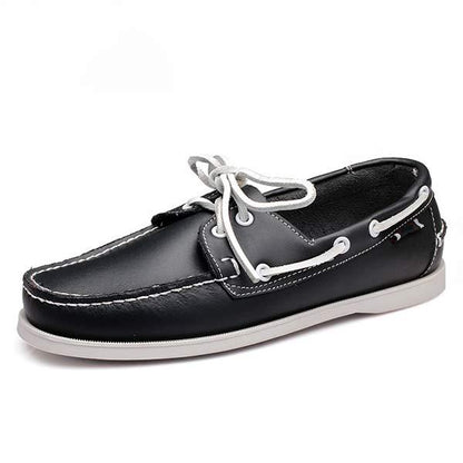 MEN'S LEATHER BOAT SHOES 41603460