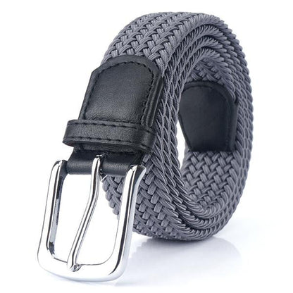 Men's 3.4CM Woven Elastic ELASTIC Belt