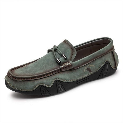 MEN'S CASUAL HAND SEWN LEATHER SHOES 11426926