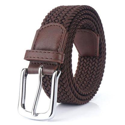 Men's 3.4CM Woven Elastic ELASTIC Belt