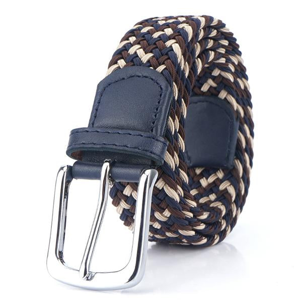 Men's 3.4CM Woven Elastic ELASTIC Belt