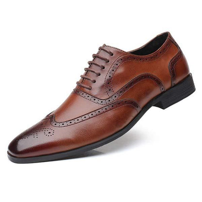 MEN'S BROGUE BUSINESS SHOES 02236217