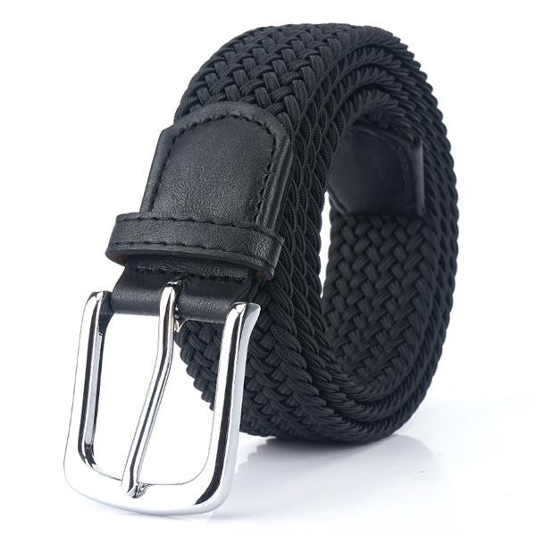 Men's 3.4CM Woven Elastic ELASTIC Belt