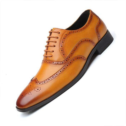 MEN'S BROGUE BUSINESS SHOES 02236217