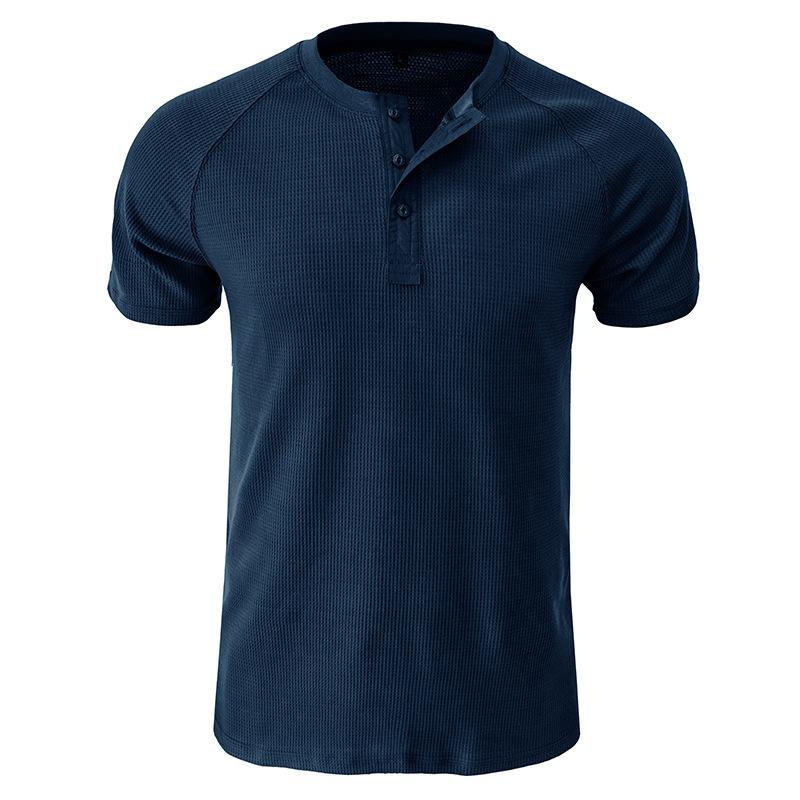 Men's Tough Guy Short Sleeve Henley T-Shirt 46765611X