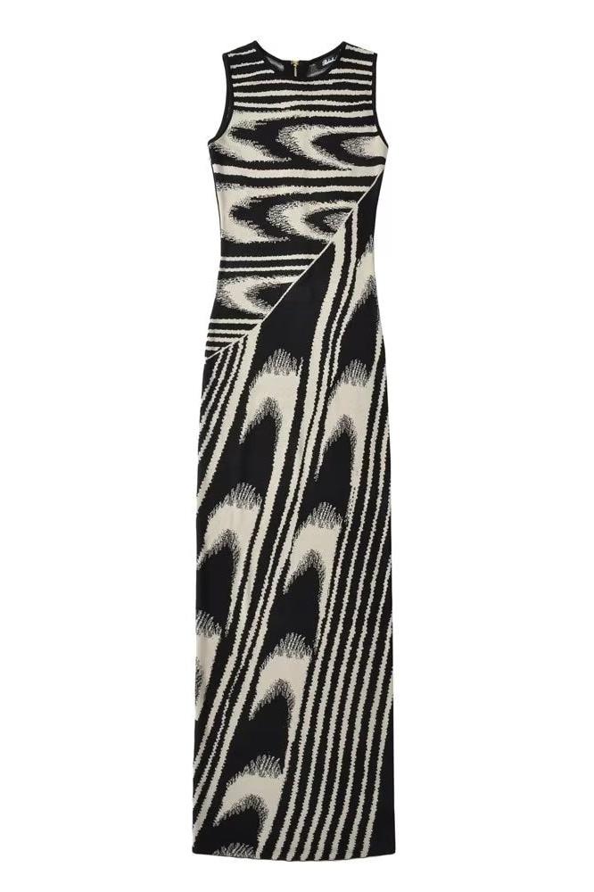 Kailani Round Neck Knit Maxi Dress