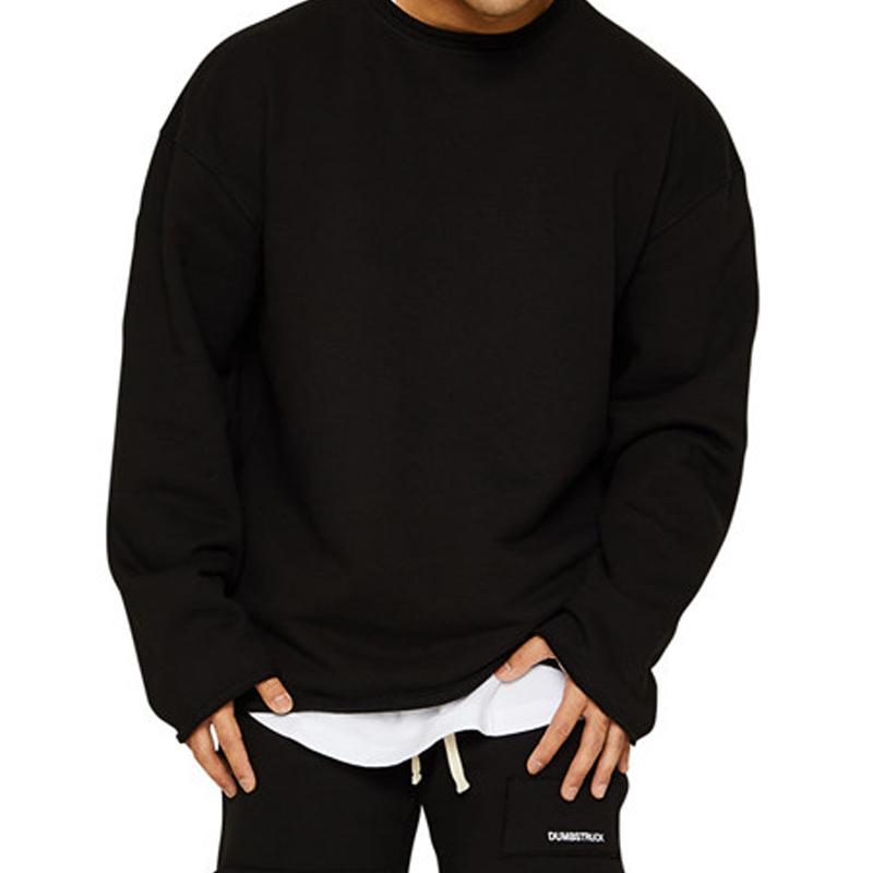 Men's Round Neck Loose Fit  Casual Sweatshirt 16815807Z