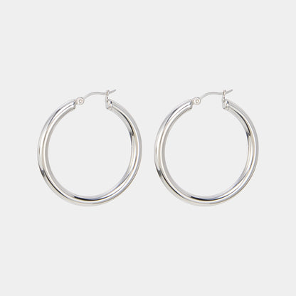 Roxy Hoops Silver