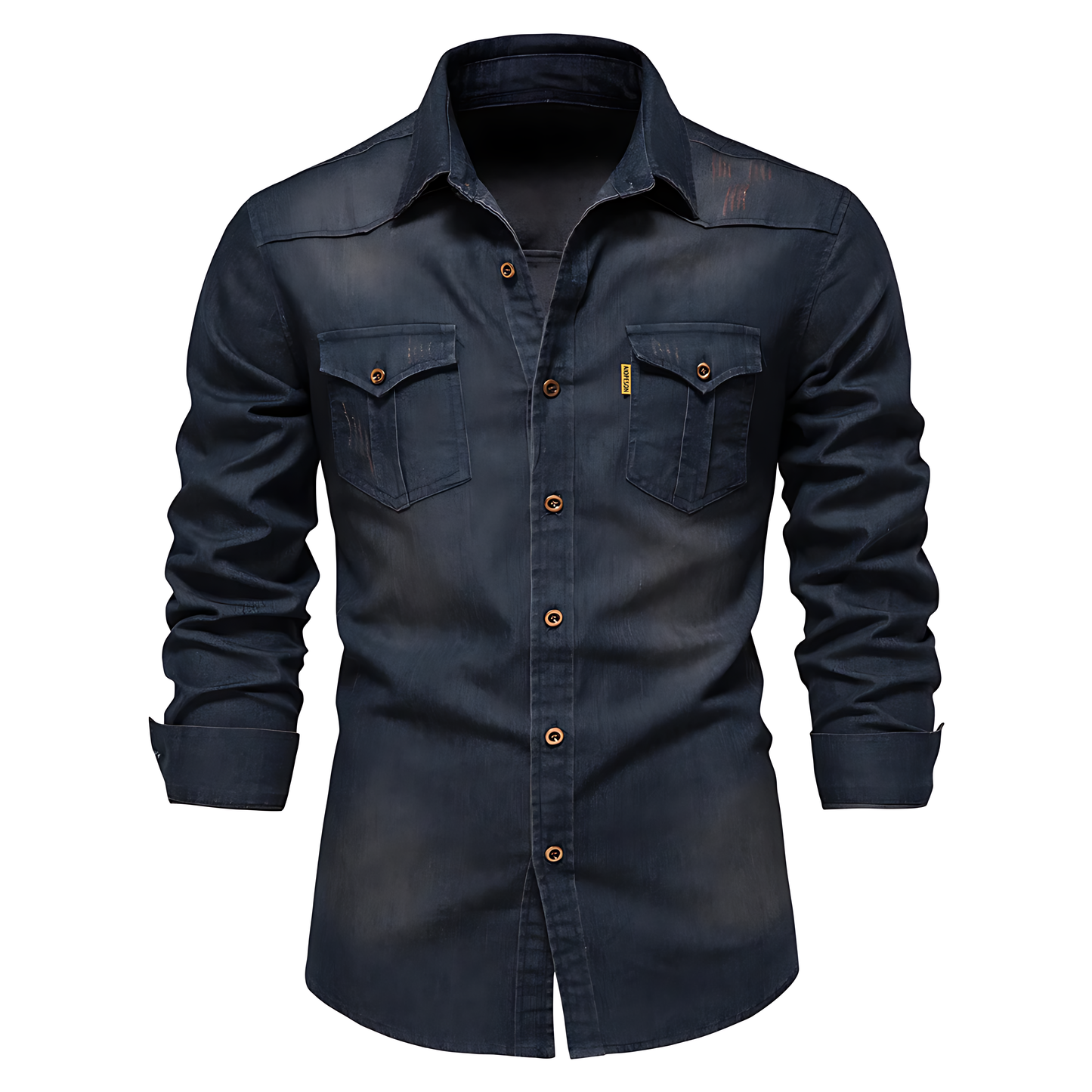 Ralph | Men's Denim Shirt 1+1 Free